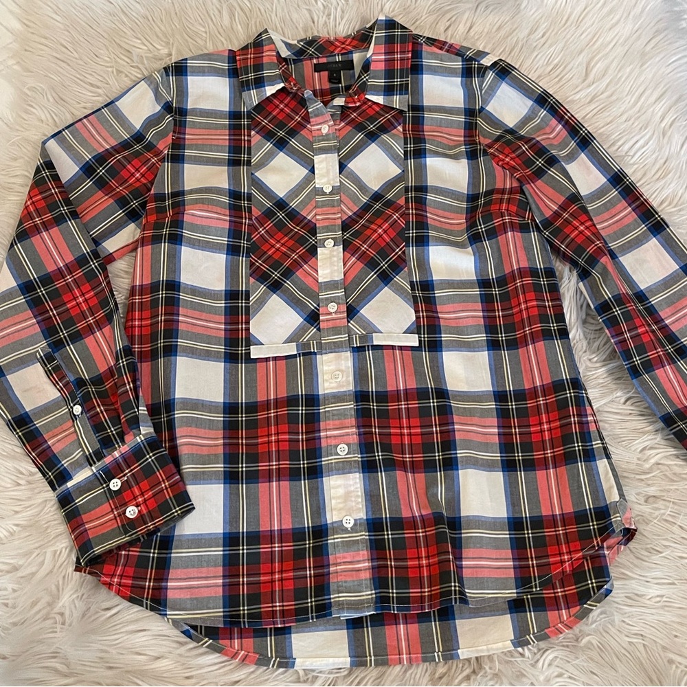 Plaid Blouse | Only the J Crew one - Picture 4 of 14